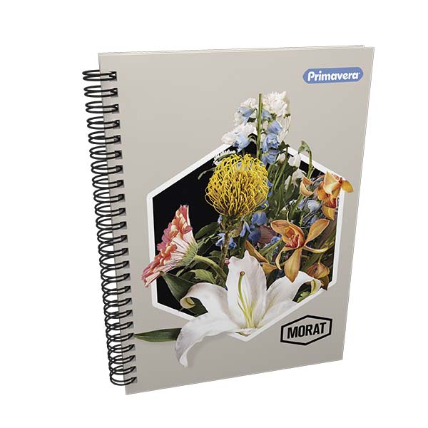 Cuaderno argollado 100 hojas Morat