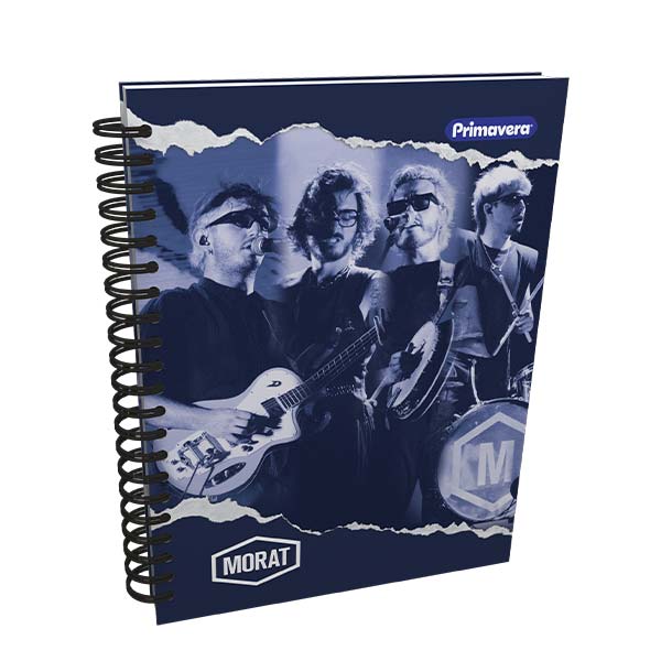 Cuaderno argollado 5 materias Morat
