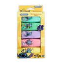 Resaltador pastel mini Stitch 5 unidades Primavera