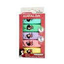 Resaltador pastel mini Mafalda 5 unidades Primavera
