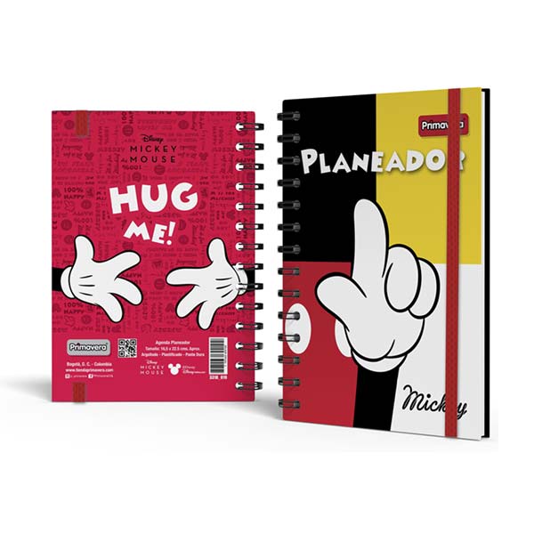 Agenda planeador permanente Mickey Promavera