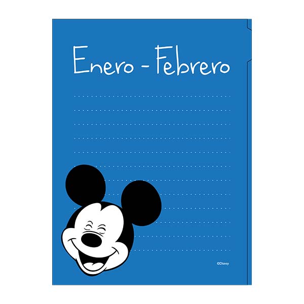 Agenda planeador permanente Mickey Promavera
