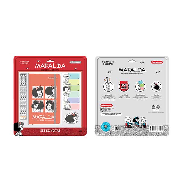 Set notas de personajes