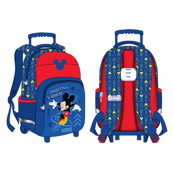 Salveque 16.5" ruedas Mickey