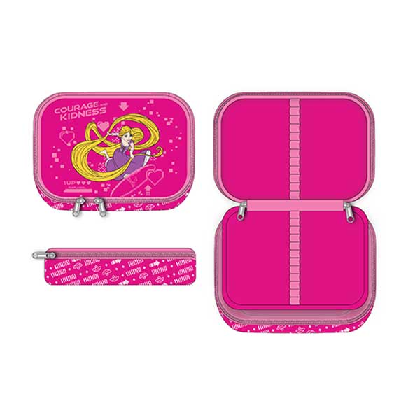 Cartuchera portalapices personajes niña