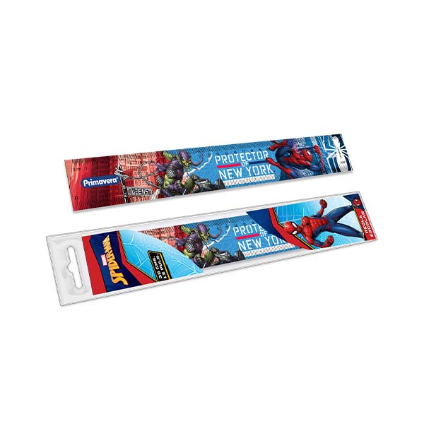 Regla 30cm personajes Spiderman