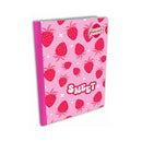 Cuaderno cosido 50 hojas flower power