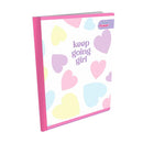 Cuaderno cosido 50 hojas flower power