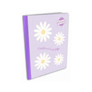Cuaderno cosido 50 hojas flower power