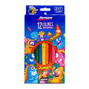 Lápices color Jumbo mina 5mm 12u Artesco.
