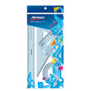 Juego geometría 30 centímetros eco 4 piezas Artesc