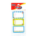 Etiqueta escolar flores Pegafan.