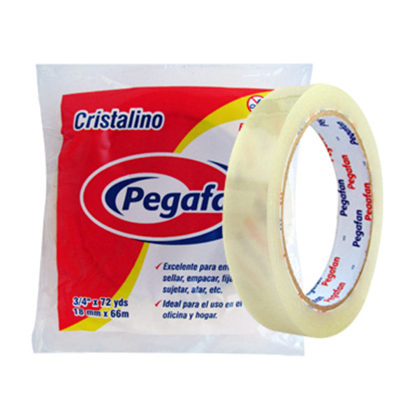 Cinta Cristal 3/4x72 yardas.