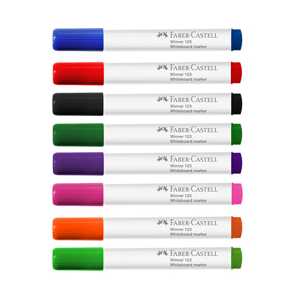 Marcador acrílico 123 verde Faber Castell.