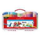 Marcadores fiesta caja plástica 60 unidades.