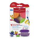 Masa moldeable estuche 4 colores neon glitter 200g