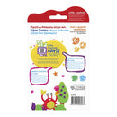 Masa moldeable estuche 4 colores neon glitter 200g