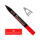 Faber Castell Marcador permanente rojo