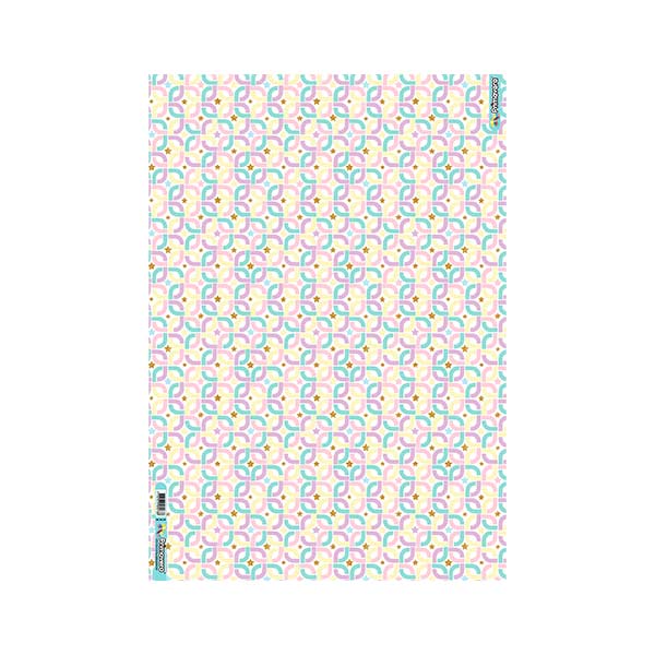 Cartulina 50x70 estampada metal clásicos Cuadros pastel Primavera.