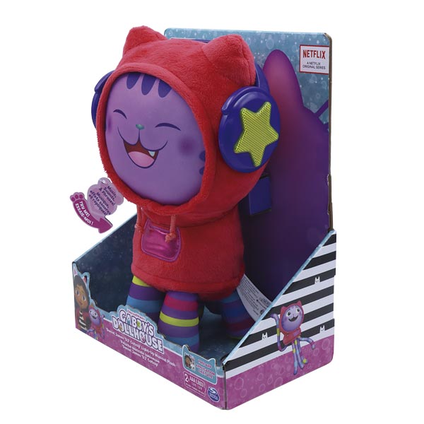 Peluche musical dj catnip