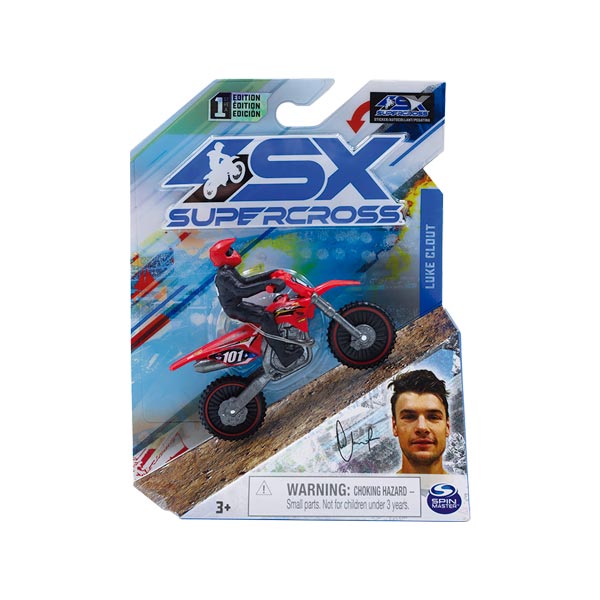 Motocicleta supercross die cast 1:24 surt