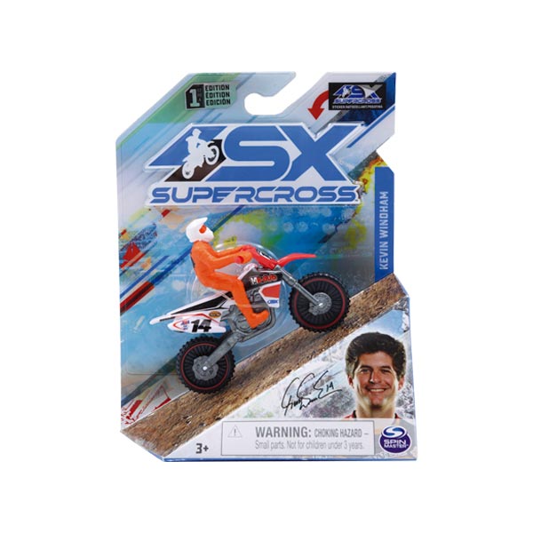 Motocicleta supercross die cast 1:24 surt