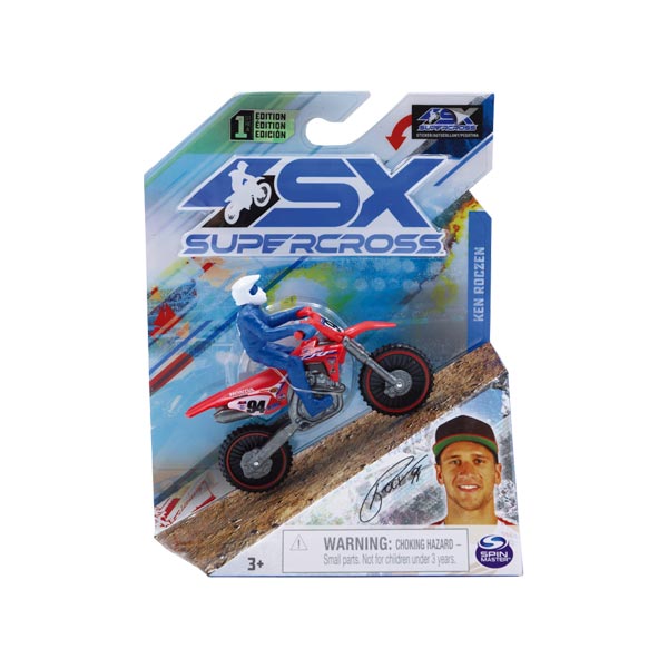 Motocicleta supercross die cast 1:24 surt