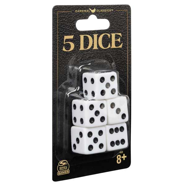 Juego de dados 5 unidades