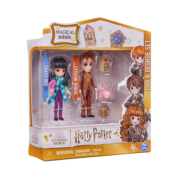 Figura mini Luna, Cho y dos patronus wizarding world