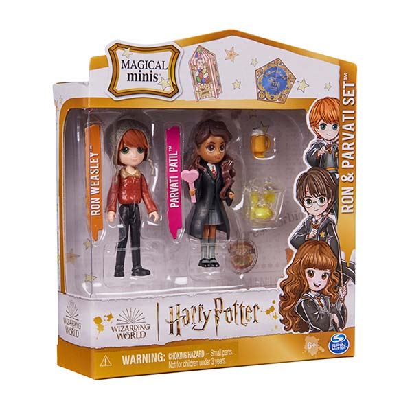 Figura mini Ron y Pavarti wizarding world