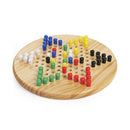 Juego de mesa damas chinas y solitario