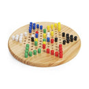 Juego de mesa damas chinas y solitario