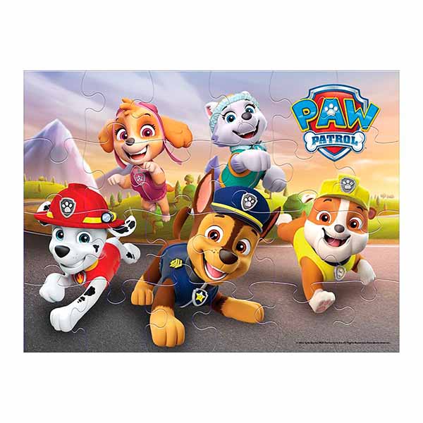 Rompecabezas 24 piezas 3d Paw Patrol