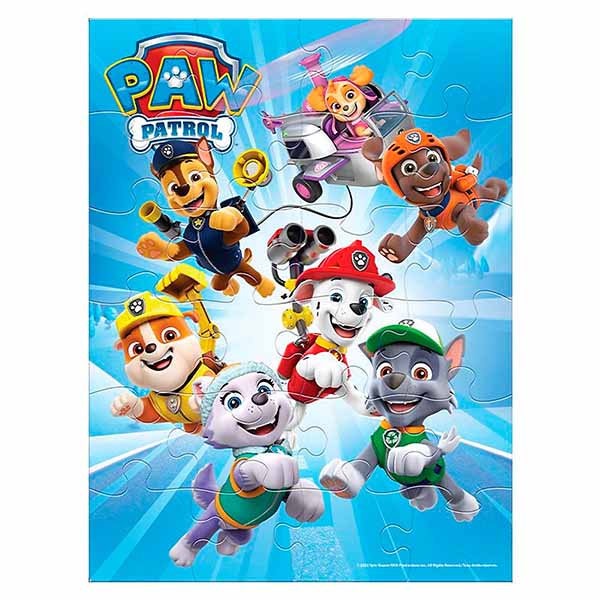 Rompecabezas 24 piezas 3d Paw Patrol