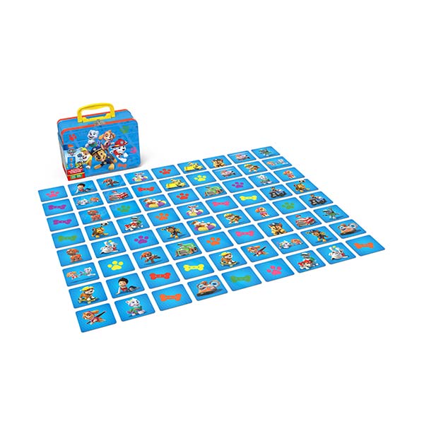 Juego de memoria en mini lata Paw Patrol