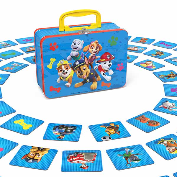 Juego de memoria en mini lata Paw Patrol