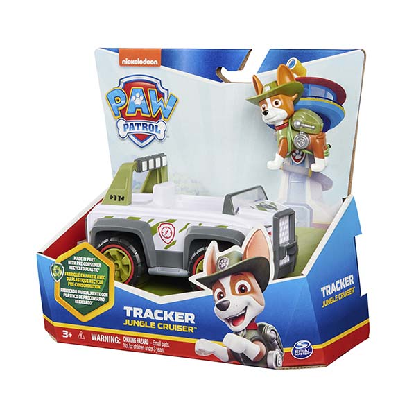 Vehículo con figura tracker Paw Patrol