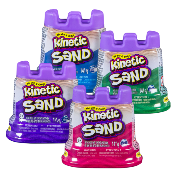 Kinetic Sand molde contenedor X 1 surtido 5Oz