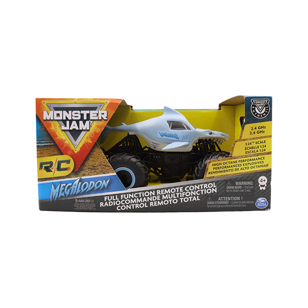Vehículo r/c 1:24 Monster Jam Megalodón