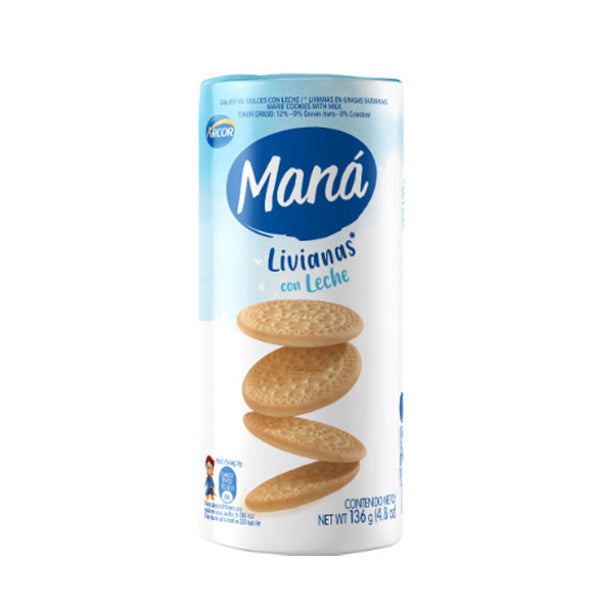 Galleta mana sabor a leche