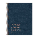 Cuaderno Tapa Dura Cambridge denim 80 hojas Tilibra.