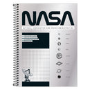 Cuaderno resorte tapa dura nasa 80 hojas Tilibra.