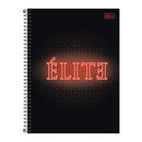 Cuaderno tapa dura espiral Elite 80 hojas.