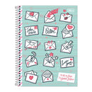 Cuaderno tapa dura espiral To All The Boys 80 hoja