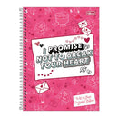 Cuaderno tapa dura espiral To All The Boys 80 hoja