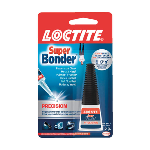 Super Bonder precisión 5 gramos Loctite.
