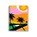 Cuaderno colegial resorte tapa dura 80 hojas Original arts Credeal.