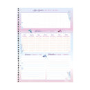 Cuaderno resorte tapa dura Loly 80 hojas Sao Domingo