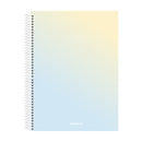 Cuaderno resorte tapa dura Clean 80 hojas Sao Domingo