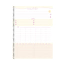 Cuaderno resorte tapa dura Clean 80 hojas Sao Domingo